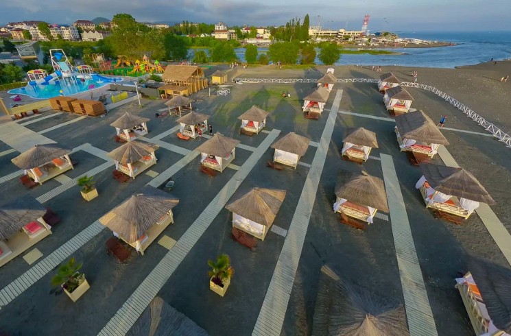 Пляж №2: Мандарин — стиль и комфорт