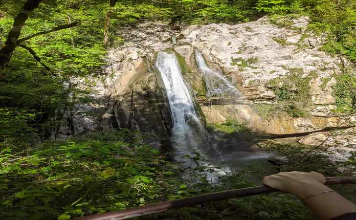 Агурский водопад