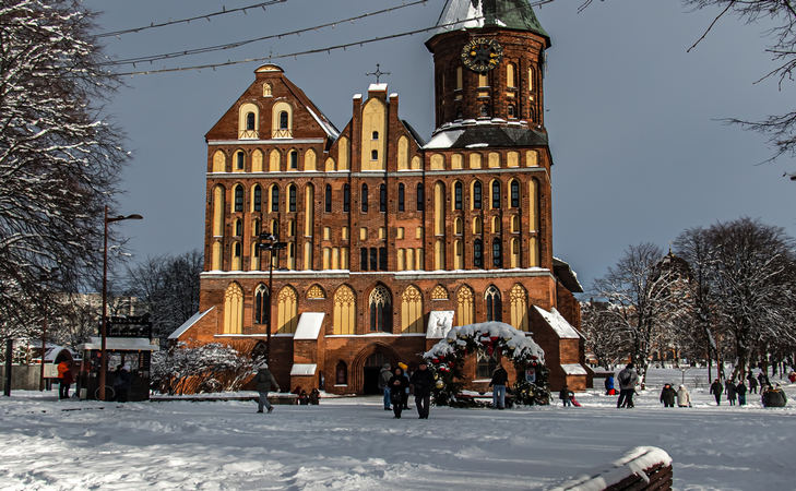 Празднование Нового Года в Калининграде