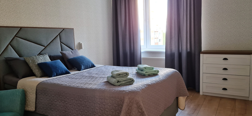 "Светлая евродвушка у моря" 2х-комнатная квартира в Зеленоградске - фото 11