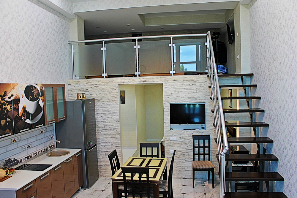 "С видом на Черное море" 2х-уровневая квартира в п. Ливадия (Ялта) - фото 3