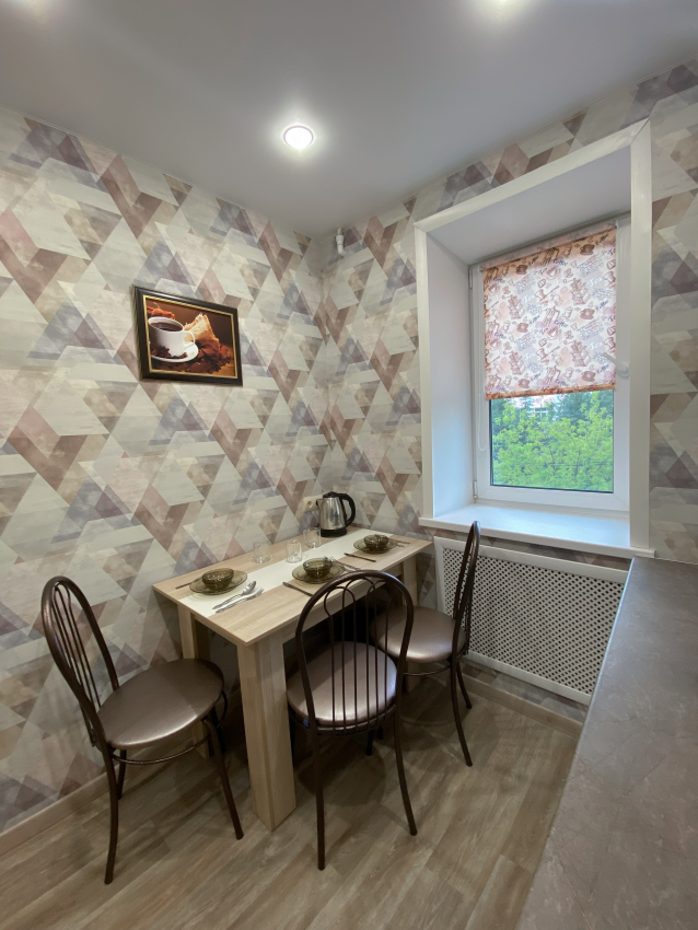 "Шоколадная на Вихарева" 1-комнатная квартира в Рыбинске - фото 14