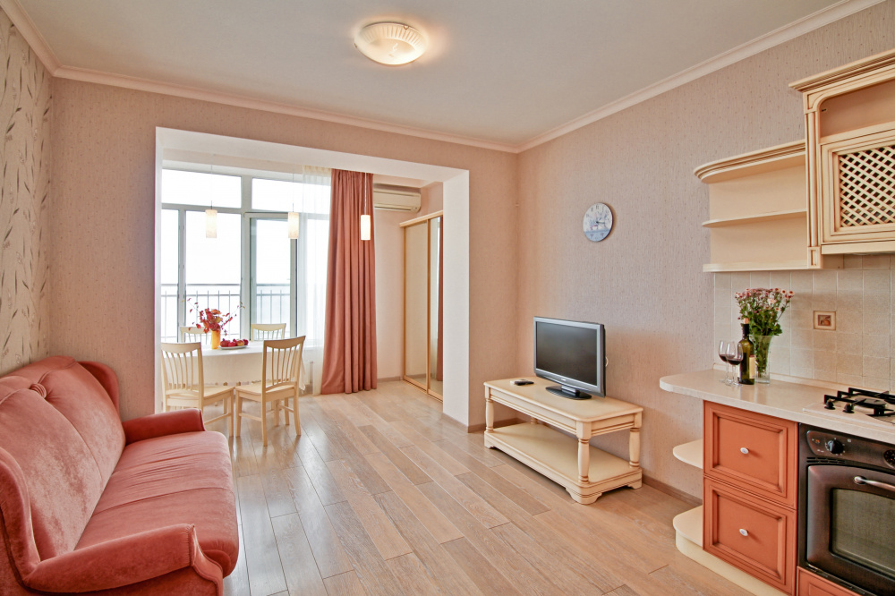 "Апартаменты в Резиденции Солнца" 1-комнатная квартира в Гурзуфе - фото 5