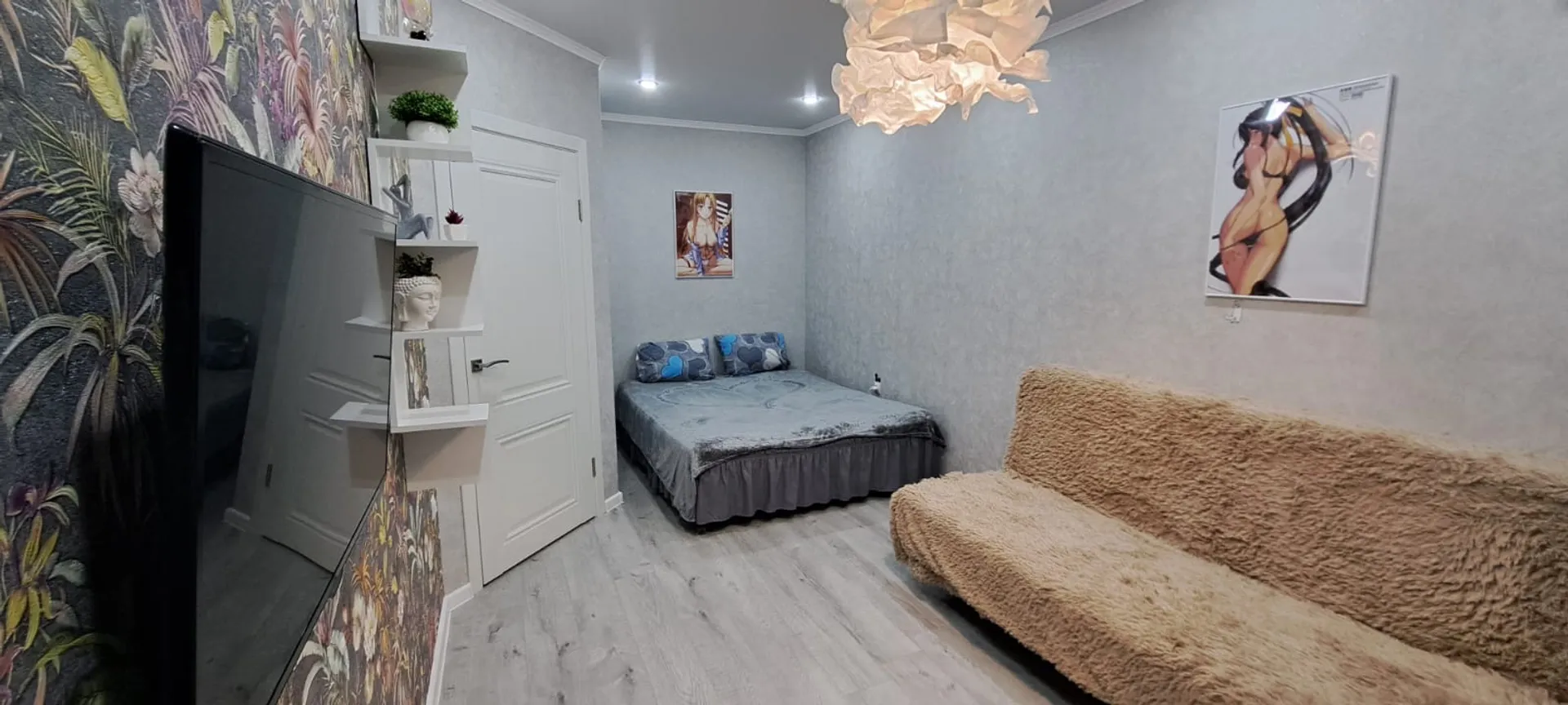 "50 оттенков серого" 1-комнатная квартира в Михайловске - фото 1