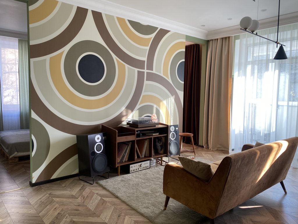 "Mid-Century Modern Home" 2х-комнатная квартира во Владивостоке - фото 13