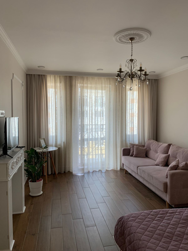 "Розовый закат" 1-комнатная квартира в Зеленоградске - фото 4