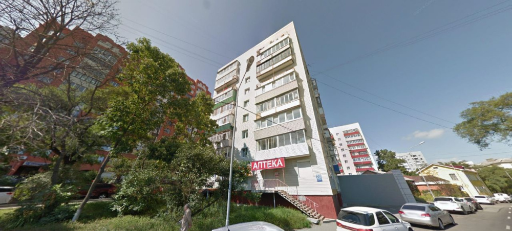 1-комнатная квартира Бестужева 20 во Владивостоке - фото 23