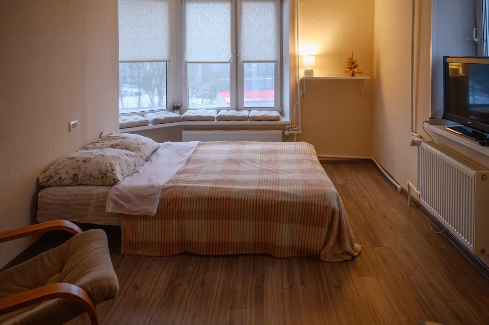"С панорамным окном" 1-комнатная квартира в Сестрорецке - фото 1
