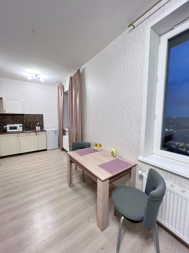 "С панорамным видом" 1-комнатная квартира в Перми - фото 7