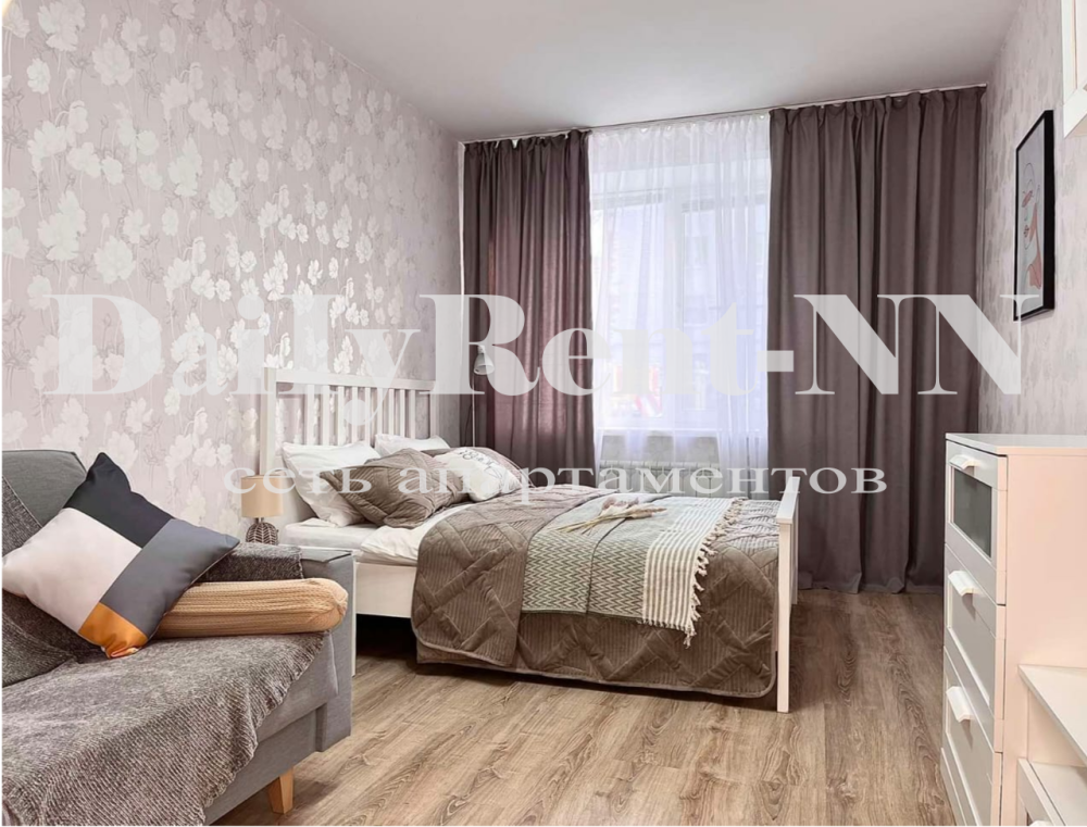"DаiIyRent-NN Апартаменты" 1-комнатная квартира в Нижнем Новгороде - фото 1