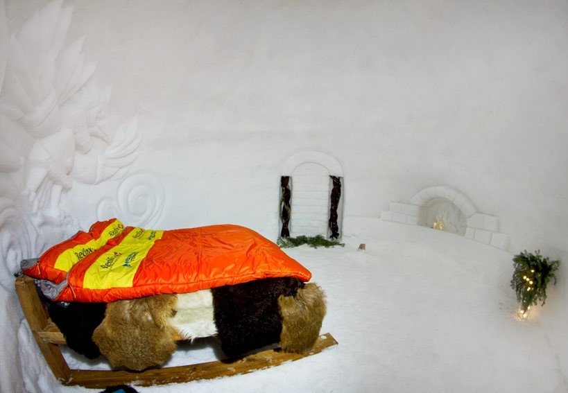 "Дом Эскимоса" снежный иглу-отель в Эсто-Садке - фото 7
