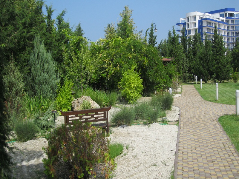 Апартаменты "Апарт-Сити Ирида" в курортном комплексе "Аквамарин" в Севастополе - фото 12