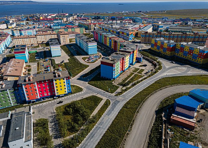 Анадырь - маленнький город на востоке России