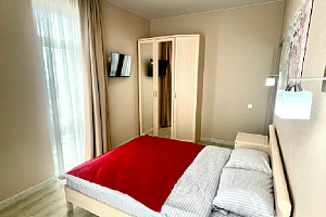 Отели Сириуса с кухней в номере, 1-комнатная Каспийская 68 с кухней в номере - забронировать номер