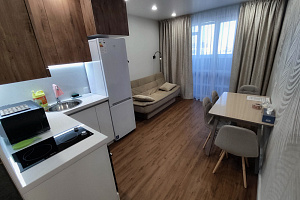 Гостиницы Владивостока с кухней, "Новая с Панорамным Видом" 2х-комнатная с кухней - забронировать номер