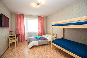Гостиницы Новосибирска все включено, "Dom Vistel Спортивная 17" 1-комнатная все включено