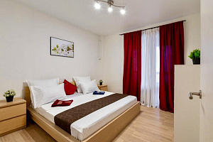 Гостиницы Химок все включено, "RELAX APART шикарная с раздельными комнатами и лоджией" 2х-комнтаная все включено - фото