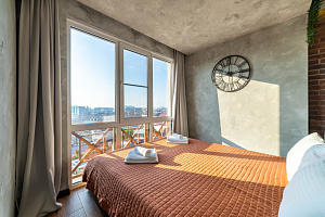 Отели Сириуса с собственным пляжем, "Deluxe Apartment ЖК Санни Хилл"-студия с собственным пляжем - забронировать номер