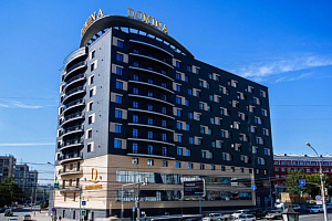 Гостиницы Новосибирска на карте, "Domina Hotel Novosibirsk" на карте - фото