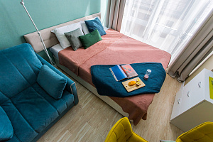 Квартиры Адлера в Курортном городке, квартира-студия Чкалова 13 - фото