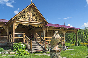 Отели Алтайского края у озера, "Усадьба Сокол" гостиничный комплекс у озера