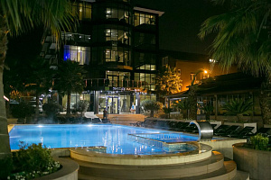 Гостиницы Сочи с бассейном, "Ekodom Adler 3*, hotels&SPA" с бассейном - забронировать номер