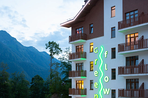 Отели Роза Хутор необычные, "Green Flow Hotel" необычные - фото