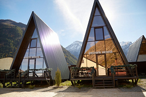 Дома Эльбруса в горах, "Anaka" гостиничный комплекс в горах - снять