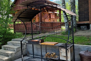 Базы отдыха Манжерока с бассейном, "Алтай Лэнд" с бассейном - фото