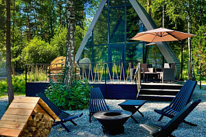 Базы отдыха Манжерока с бассейном, "GEOMETRIKA Lounge Hotel" с бассейном - фото