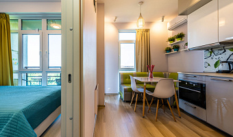 &quot;Oplot Apartments Sorrento Park 111&quot; квартира-студия в Адлере (Имеретинская Бухта) - фото 3