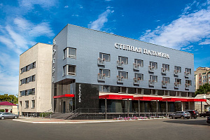 Гостиницы Оренбурга рядом с вокзалом, "Степная пальмира" у вокзала - фото