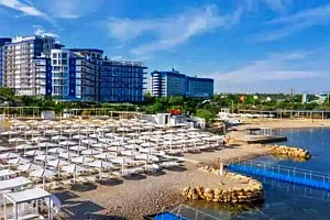 Отели Севастополя рядом с пляжем, "ЖК Акваделюкс 5-19" 1-комнатная рядом с пляжем - цены