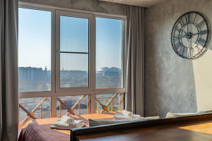 Отели Сириуса с собственным пляжем, "Deluxe Apartment ЖК Санни Хилл"-студия с собственным пляжем - раннее бронирование