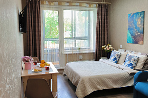 Гостиницы Новосибирска для отдыха с детьми, "Светлая" 1-комнатная для отдыха с детьми