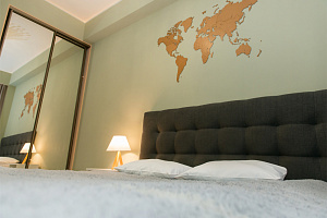 Хостелы Иркутска на карте, "PREMIUM Дальневосточная" 1-комнатная на карте - цены