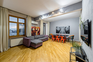 Квартиры Москвы на неделю, "Hollywood Producer Moscow Apartment" 4х-комнатная на неделю - снять