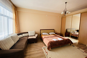 Хостелы Иркутска на карте, квартира-студия Дальневосточная 144 на карте - цены