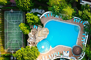 Отдых в Джанхоте на карте, "Благодать" гостиничный комплекс на карте - цены