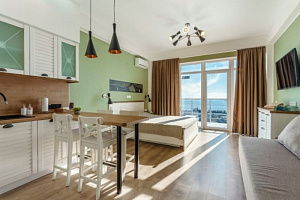 Квартиры Ялты с видом на море, "Апартаменты la Siesta Yalta" 1-комнатная с видом на море - фото