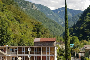 Отдых в Абхазии на карте, "У Скалы" на карте - фото