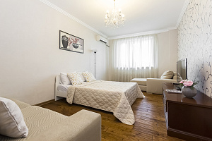 Квартиры Краснодара на месяц, "ApartGroup Kubanskaya Naberezhnaya 64" 1-комнатная на месяц - цены
