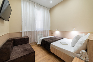 Отели Сириуса с собственным пляжем, "Deluxe Apartment на Хуторской" 1-комнатная с собственным пляжем - забронировать номер