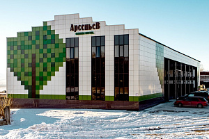 Отели Петропавловска-Камчатского на карте, "Арсеньев" на карте - фото