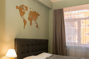 Хостелы Иркутска на карте, "PREMIUM Дальневосточная" 1-комнатная на карте