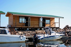 Частный сектор Карелии с рыбалкой, "Онежский Трофей" с рыбалкой - фото