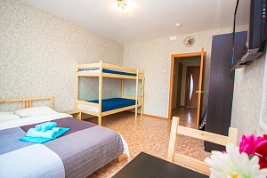 Гостиницы Новосибирска с почасовой оплатой, "Dom Vistel Спортивная 17" 1-комнатная на час - цены