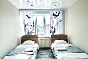 Гостиницы Нового Уренгоя на карте, "Скандинавия" 3х-комнатная на карте - забронировать номер