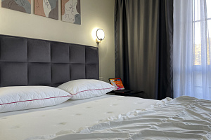 Квартиры Краснодарского края на месяц, "ЖК Мадрид 5" 2х-комнатная на месяц - снять