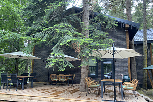 Дома Архыза в лесу, "Alan Cottage" гостиничный комплекс в лесу
